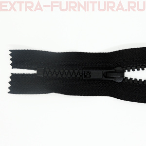 Молния Трактор Т5  1 замок 18 см, цв.322 черный н/р