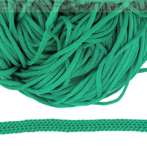 Шнур  ПП 4мм, цв.221 изумрудный, уп.100м, пл.2,7 гр/м, арт.В501