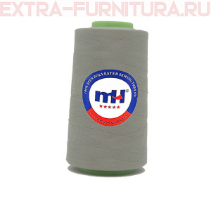 Нитки МН 40/2 п/э  5000 ярдов №369 серый