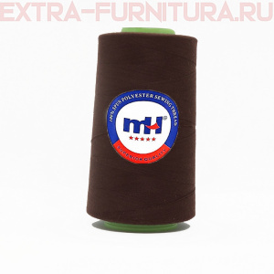 Нитки МН 40/2 п/э  5000 ярдов №495 т.коричневый