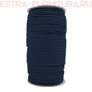 Резинка шляпная 3мм цв.330 темно-синий (уп.100м) Резинка шляпная 3мм цв.330 темно-синий (уп.100м)