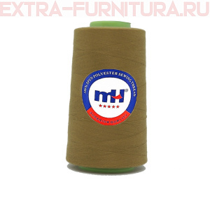 Нитки МН 40/2 п/э  5000 ярдов №392 хаки *