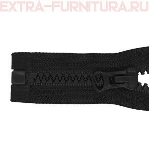 Молния Трактор Т8 1 замок 60см, цв. 322 черный, LOGO