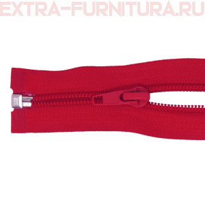 Молния Спираль разъемная дл. 70см, Т5, цв.148 красный, MaxZipper