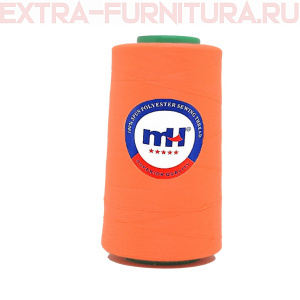 Нитки МН 40/2 п/э  5000 ярдов №573 яркая малина *