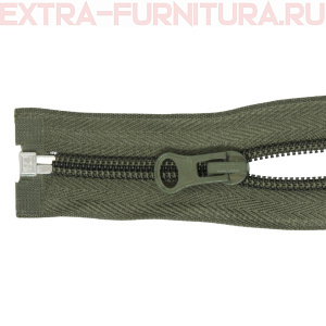 Молния Спираль разъемная дл. 70см, Т5, цв.327 олива, MaxZipper