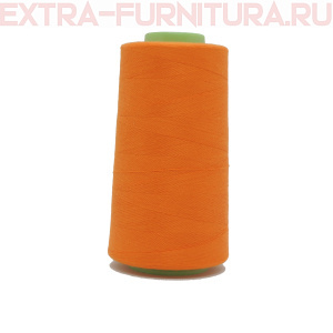 Нитки 40s/2, 3300 ярдов, № 145 оранжевый