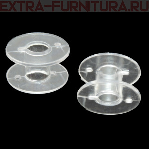Шпулька  к БШМ пластик TB-0350-0045 цв. прозрачный уп.25шт
