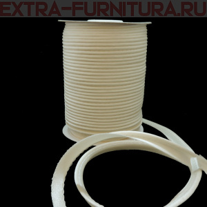 Кант атласный 12 мм, 72 ярда, цв. 002 бежевый ЕВРО