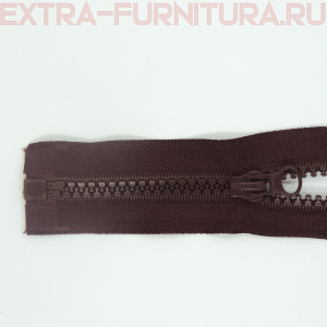 Молния Трактор Т5 1 замок 55см, цв.304 коричневый темный, LOGO