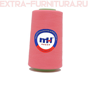 Нитки МН 40/2 п/э  5000 ярдов №160 ярко розовый *