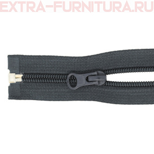 Молния Спираль разъемная дл. 70см, Т5, цв.312 темно-серый LOGO