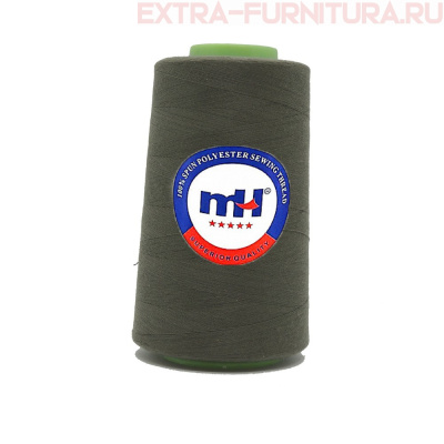 Нитки МН 40/2 п/э  5000 ярдов №370 серый
