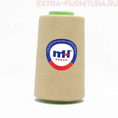 Нитки МН 40/2 п/э  5000 ярдов №476 бежевый
