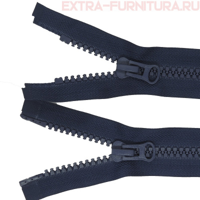 Молния Трактор Т8 2 замка 85см, цв.330 синий темный, LOGO