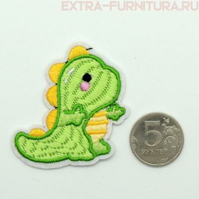 Термоаппликация Единорожка цв.зеленый *