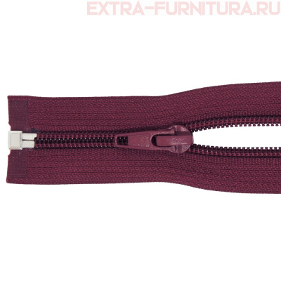 Молния Спираль разъемная Т5, дл. 60см, цв.179 темно-бордовый