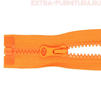 Молния Трактор Т5 1 замок 90см, цв.157 оранжевый, LOGO