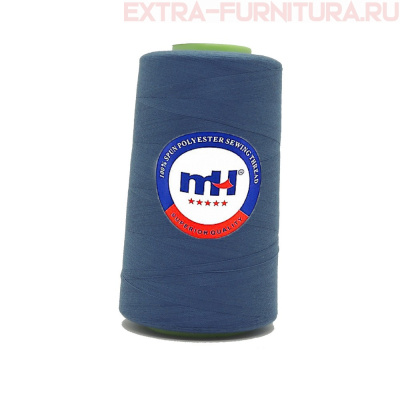 Нитки МН 40/2 п/э  5000 ярдов №298 синий