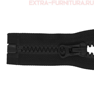 Молния Трактор Т8 1 замок 50см, цв. 322 черный, LOGO