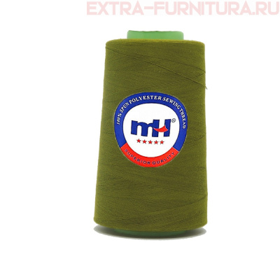 Нитки МН 40/2 п/э  5000 ярдов №554 св.олива *